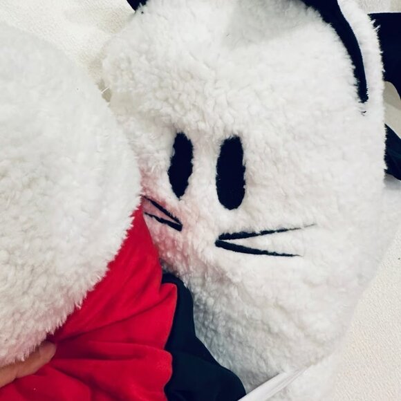 GHOST PILLOWS 3PK SHERPA - VAMPIRE, CAT & WITCH - Picture 4 of 6